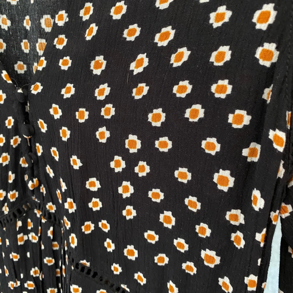 Amuse Society - long bell sleeved mini dress - Picture 3 of 8